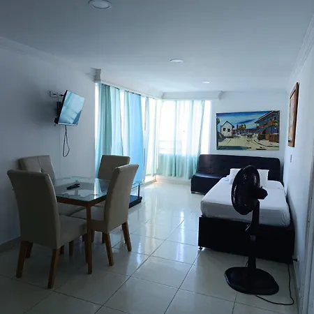 Apartamento Hermosa Vista Piso 17 Cartagena